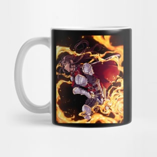 The Flaming Rose of Thunder Keep Mug